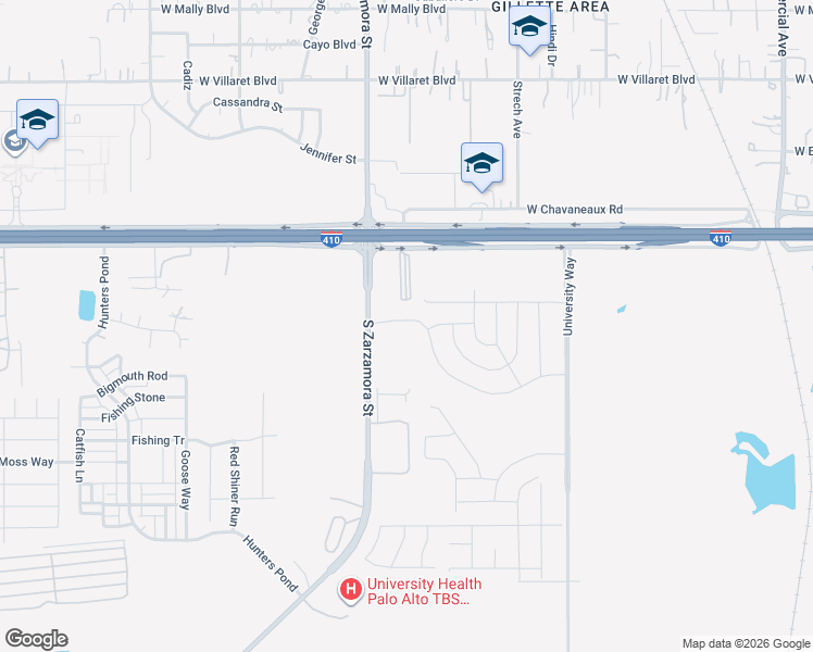 map of restaurants, bars, coffee shops, grocery stores, and more near 1538 Southwest Loop 410 in San Antonio