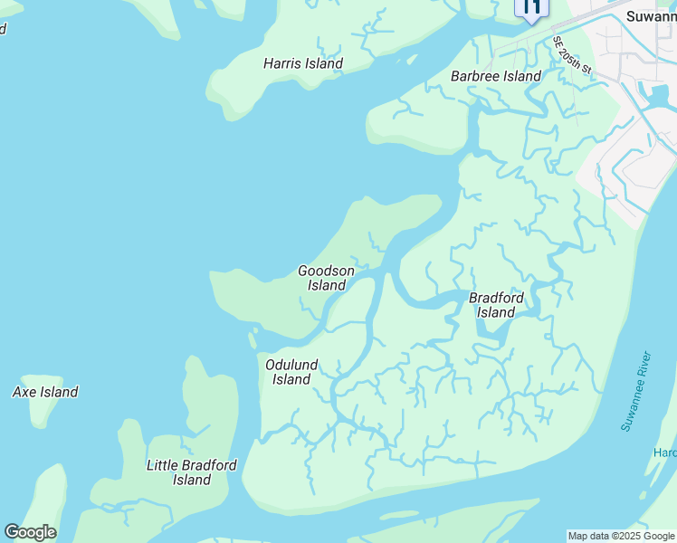 map of restaurants, bars, coffee shops, grocery stores, and more near in Suwannee