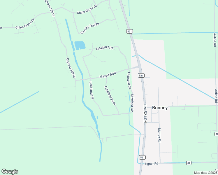 map of restaurants, bars, coffee shops, grocery stores, and more near 350 Hunter Ct in Rosharon