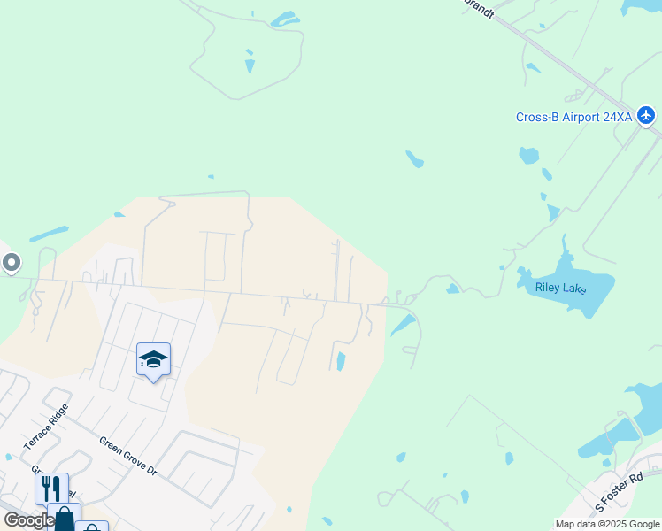 map of restaurants, bars, coffee shops, grocery stores, and more near 5793 Higdon Road in San Antonio