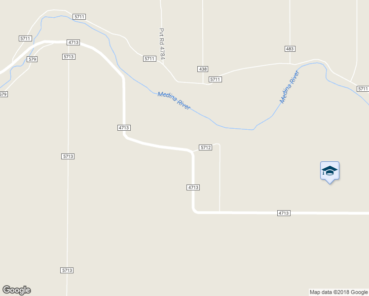 map of restaurants, bars, coffee shops, grocery stores, and more near 2686 County Road 4713 in LaCoste