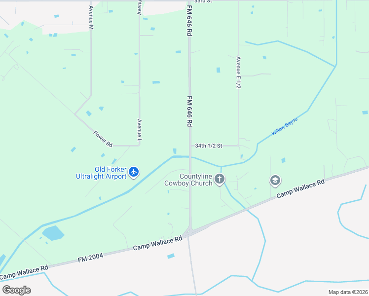 map of restaurants, bars, coffee shops, grocery stores, and more near 8602 Farm to Market Road 646 in Santa Fe