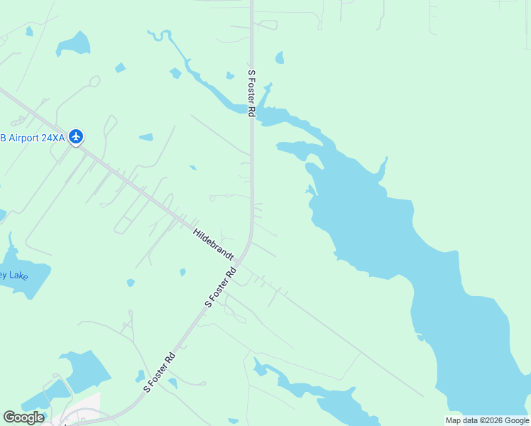 map of restaurants, bars, coffee shops, grocery stores, and more near 9650 South Foster Road in San Antonio
