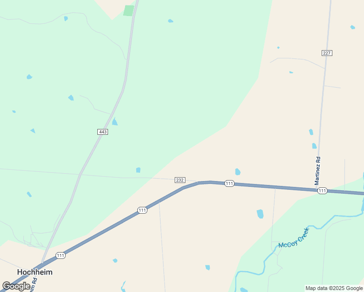 map of restaurants, bars, coffee shops, grocery stores, and more near Chilek Road in Yoakum