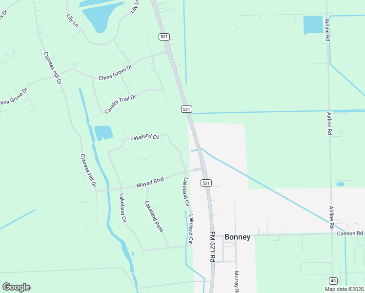 map of restaurants, bars, coffee shops, grocery stores, and more near 202 Lakeland Circle in Rosharon