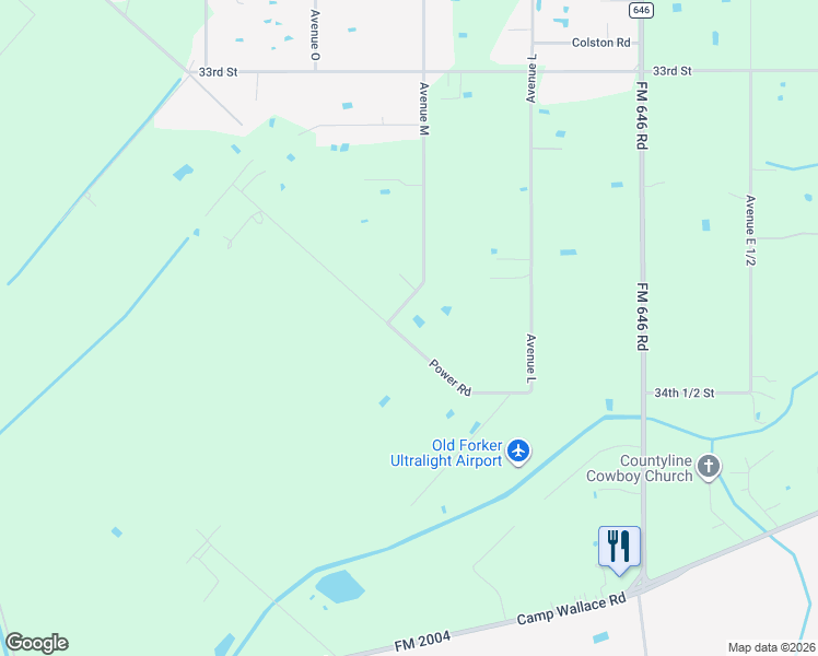 map of restaurants, bars, coffee shops, grocery stores, and more near 8703 Power Road in Santa Fe