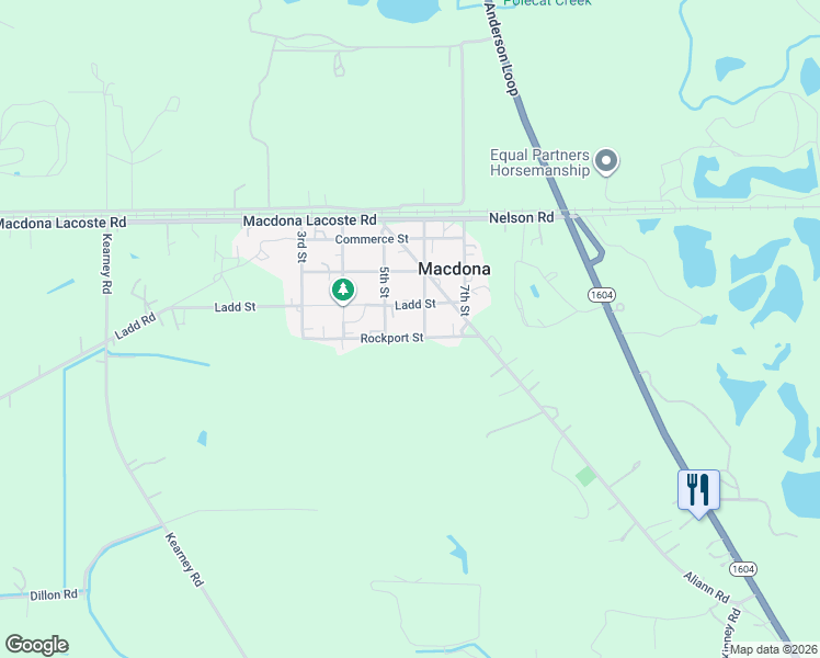 map of restaurants, bars, coffee shops, grocery stores, and more near 9997 6th Street in San Antonio