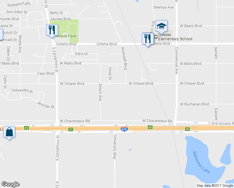 map of restaurants, bars, coffee shops, grocery stores, and more near 828 W Villaret Blvd in San Antonio