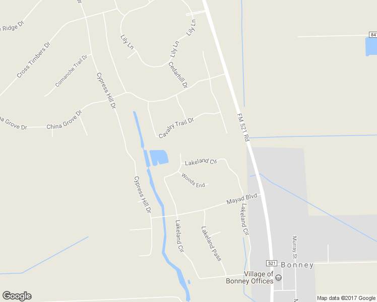 map of restaurants, bars, coffee shops, grocery stores, and more near 18003 Kaden Court in Rosharon