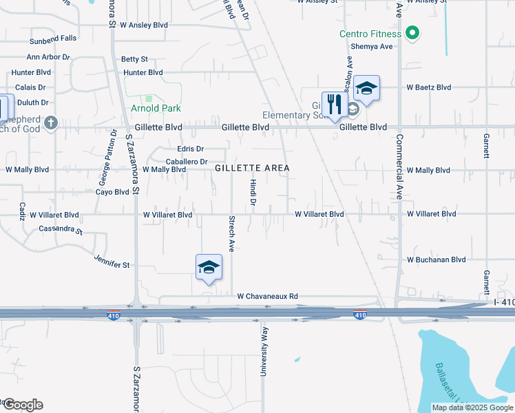 map of restaurants, bars, coffee shops, grocery stores, and more near 9422 Wobaker Circle in San Antonio