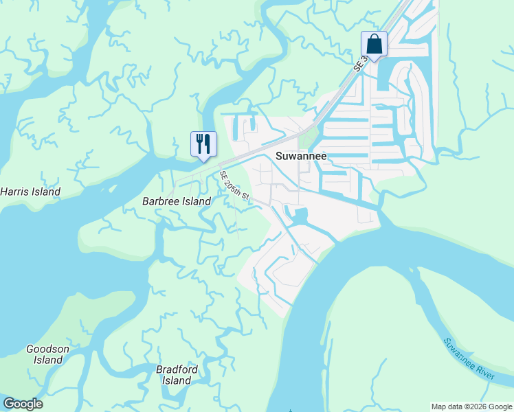 map of restaurants, bars, coffee shops, grocery stores, and more near 210 Southeast 205th Street in Old Town