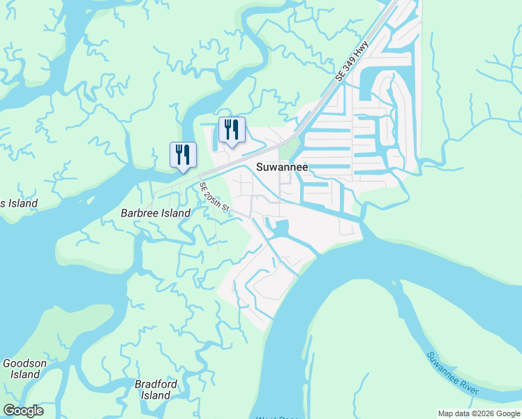 map of restaurants, bars, coffee shops, grocery stores, and more near McKinney Dr in Dixie