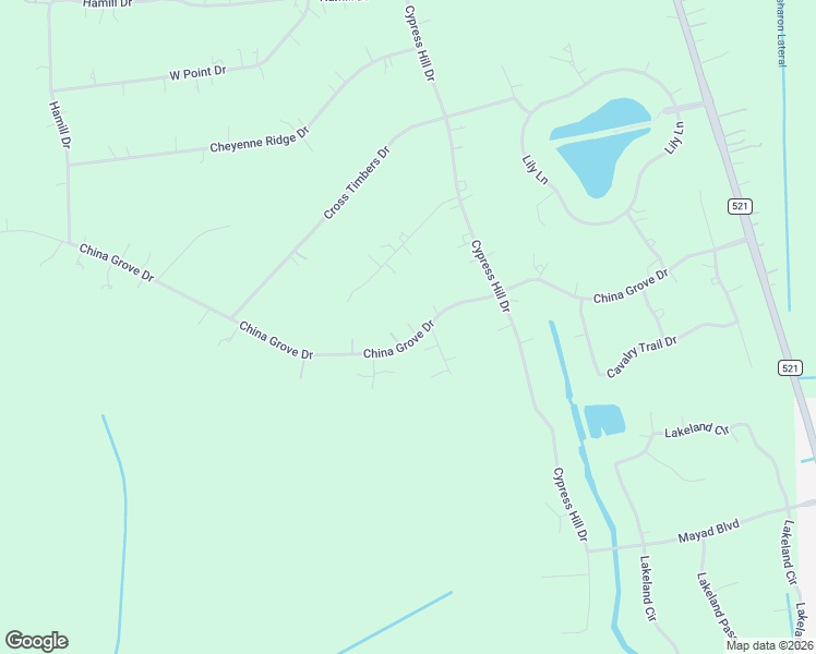 map of restaurants, bars, coffee shops, grocery stores, and more near 814 China Grove Drive in Rosharon