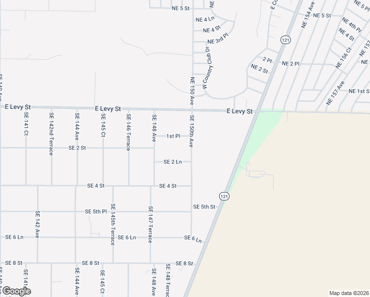 map of restaurants, bars, coffee shops, grocery stores, and more near Southeast 150 Avenue in Williston