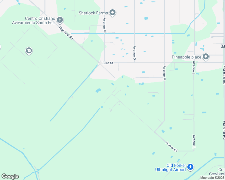 map of restaurants, bars, coffee shops, grocery stores, and more near 8223 Power Road in Santa Fe
