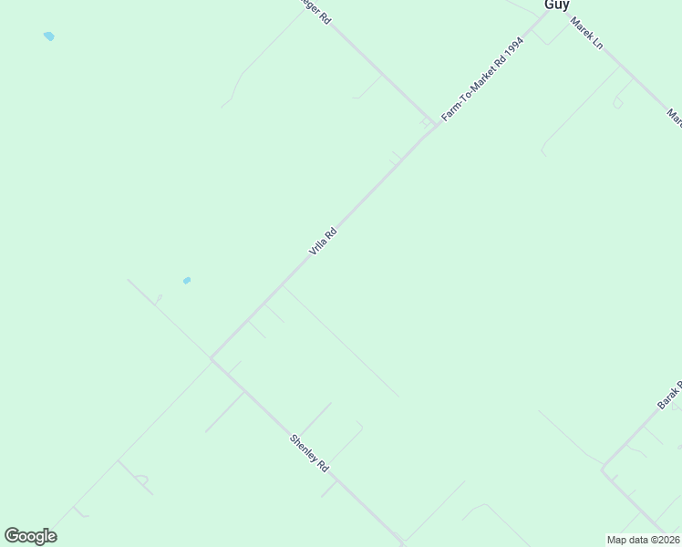 map of restaurants, bars, coffee shops, grocery stores, and more near 14309 Vrlla Road in Guy