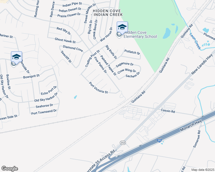 map of restaurants, bars, coffee shops, grocery stores, and more near 5310 Light House Cove in San Antonio
