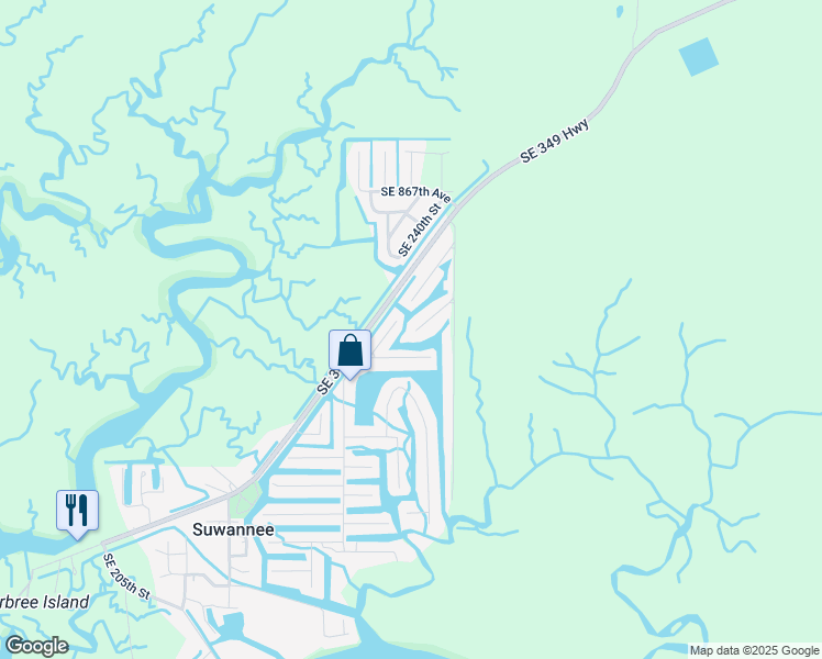 map of restaurants, bars, coffee shops, grocery stores, and more near 126 Southeast 252nd Street in Old Town
