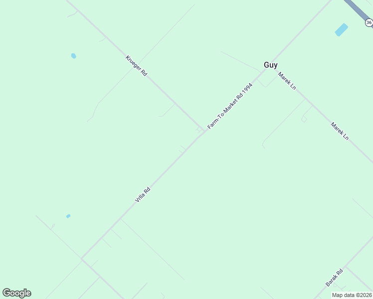 map of restaurants, bars, coffee shops, grocery stores, and more near 14152 Vrlla Road in Guy