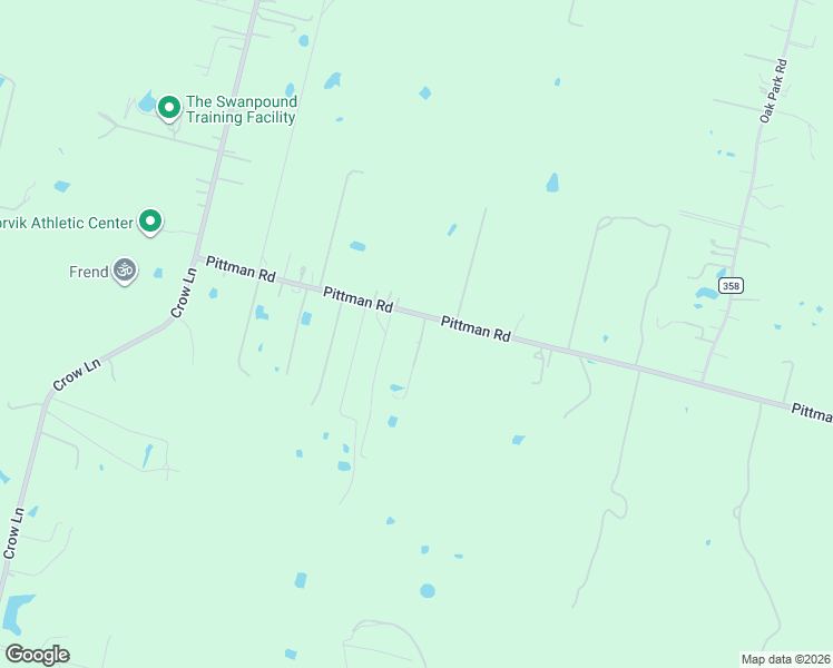 map of restaurants, bars, coffee shops, grocery stores, and more near 13120 Pittman Road in Adkins