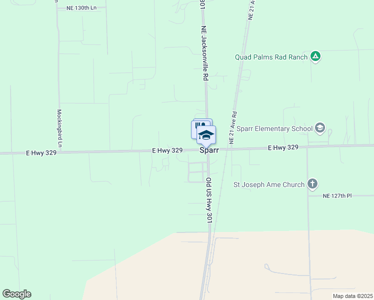map of restaurants, bars, coffee shops, grocery stores, and more near 2525 East Highway 329 in Citra