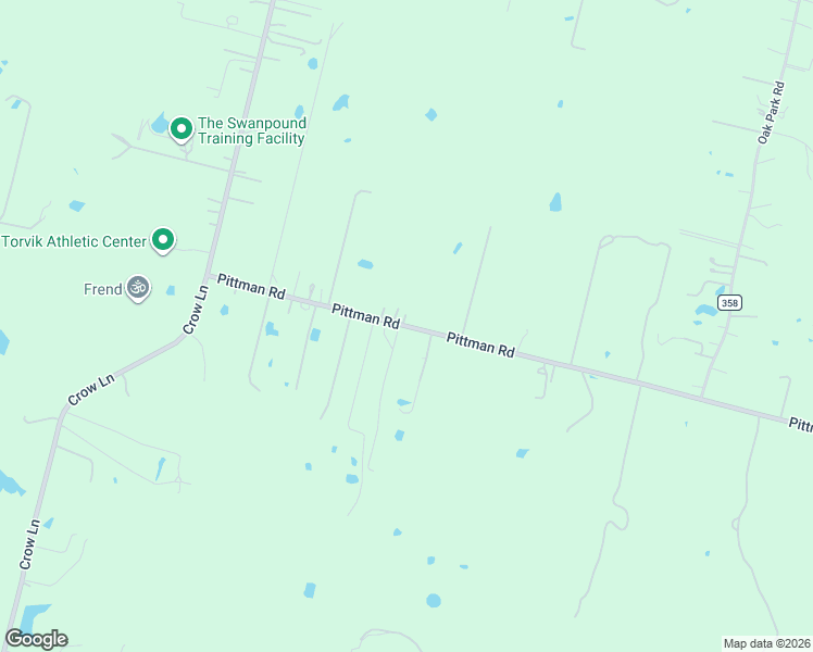 map of restaurants, bars, coffee shops, grocery stores, and more near 13120 Pittman Road in Adkins