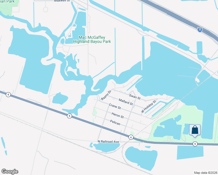 map of restaurants, bars, coffee shops, grocery stores, and more near 6 East Midaugh Street in Hitchcock
