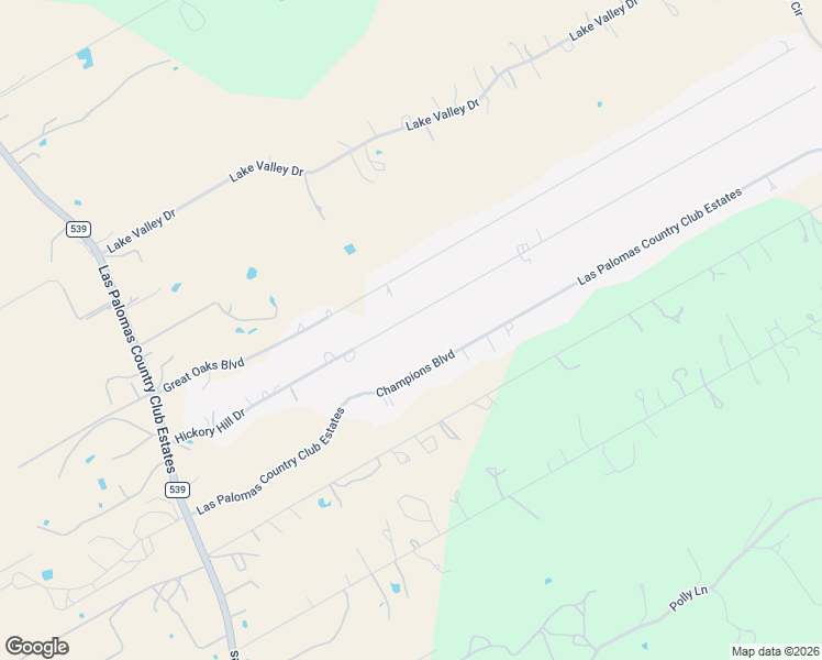 map of restaurants, bars, coffee shops, grocery stores, and more near 184 Hickory Hill Drive in La Vernia