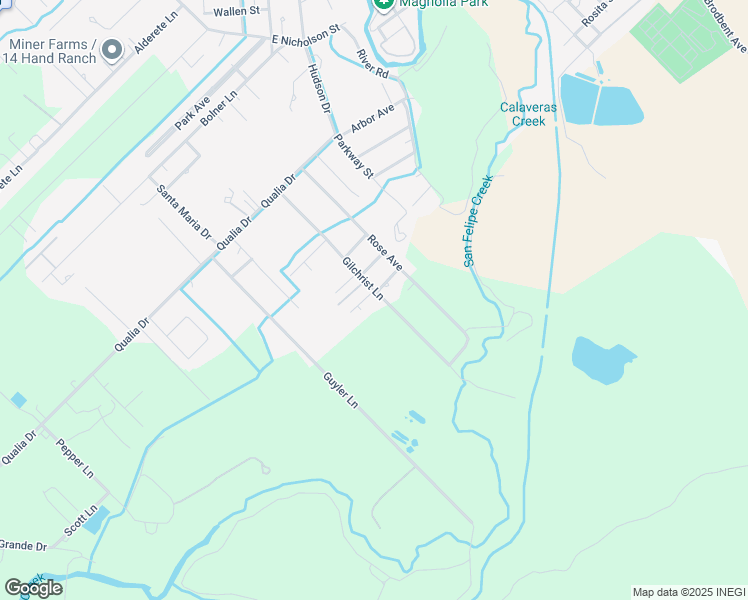 map of restaurants, bars, coffee shops, grocery stores, and more near 543-599 Gilchrist Lane in Del Rio