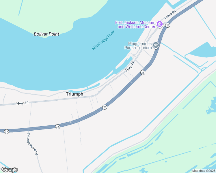 map of restaurants, bars, coffee shops, grocery stores, and more near in Buras