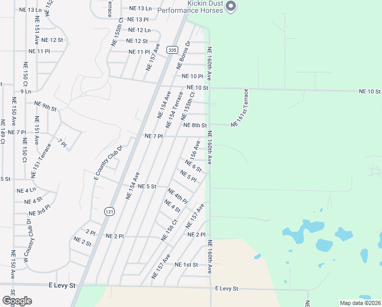 map of restaurants, bars, coffee shops, grocery stores, and more near 15870 Northeast 7 Place in Williston