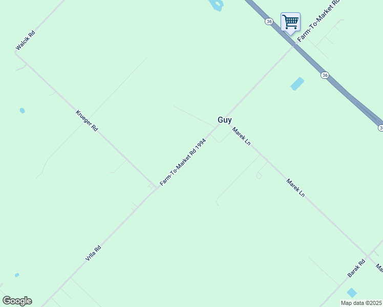 map of restaurants, bars, coffee shops, grocery stores, and more near in Guy