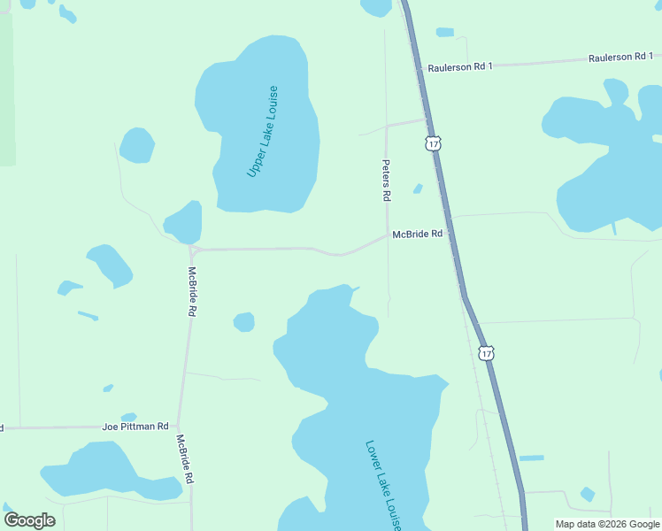 map of restaurants, bars, coffee shops, grocery stores, and more near 2343 McBride Road in Seville