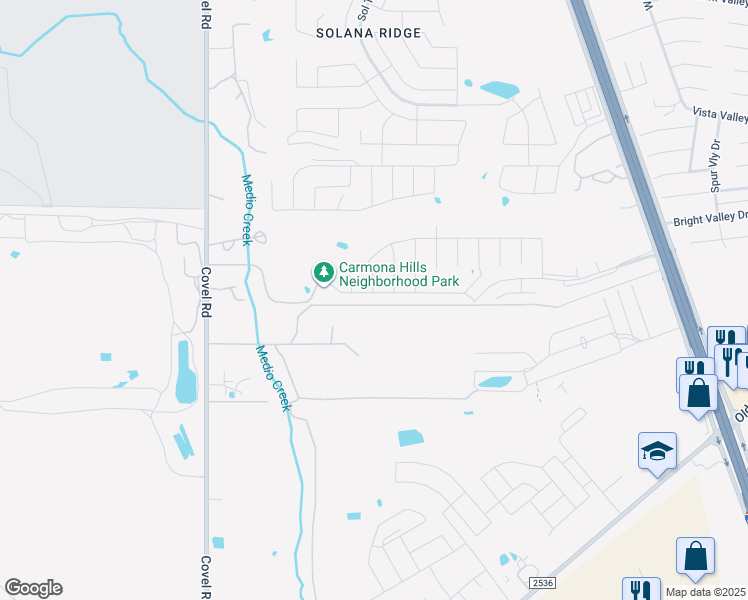 map of restaurants, bars, coffee shops, grocery stores, and more near 8426 Piedras Creek in San Antonio