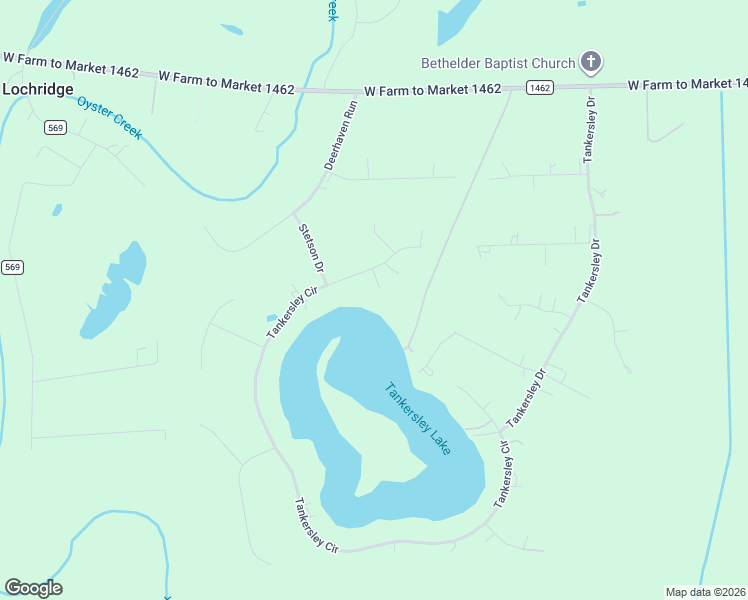 map of restaurants, bars, coffee shops, grocery stores, and more near 3211 Tankersley Circle in Rosharon