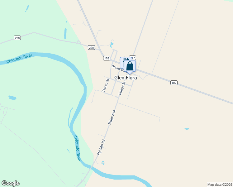 map of restaurants, bars, coffee shops, grocery stores, and more near 238 Bridge Avenue in Glen Flora