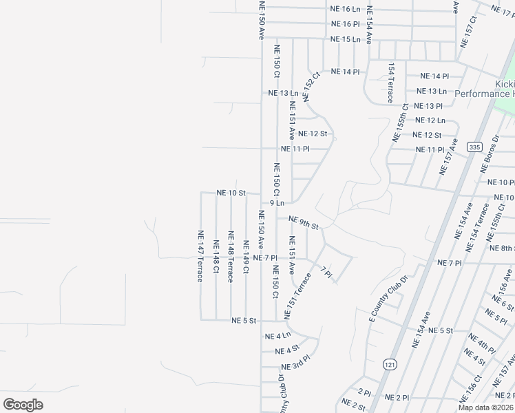 map of restaurants, bars, coffee shops, grocery stores, and more near Northeast 10th Street in Williston