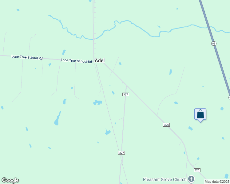map of restaurants, bars, coffee shops, grocery stores, and more near 2440 County Road 327 in Yoakum