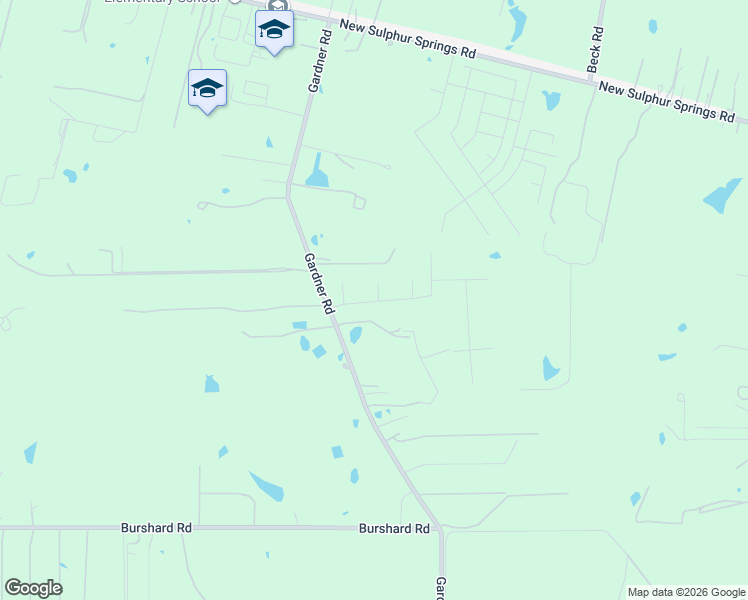 map of restaurants, bars, coffee shops, grocery stores, and more near 7910 Gardner Road in San Antonio