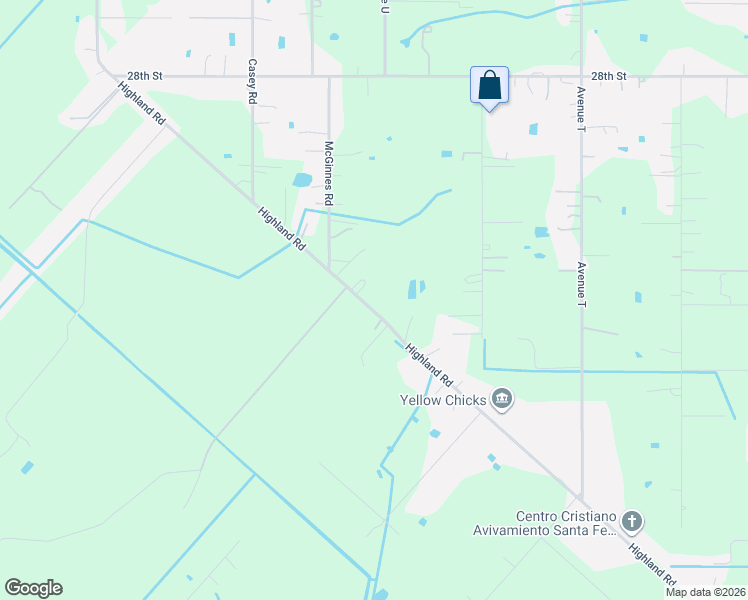 map of restaurants, bars, coffee shops, grocery stores, and more near 7103 Highland Road in Santa Fe