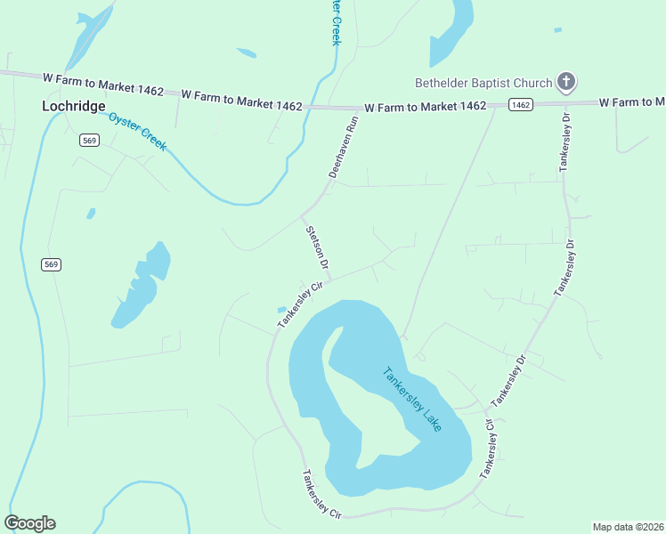 map of restaurants, bars, coffee shops, grocery stores, and more near 3102 Stetson Drive in Rosharon