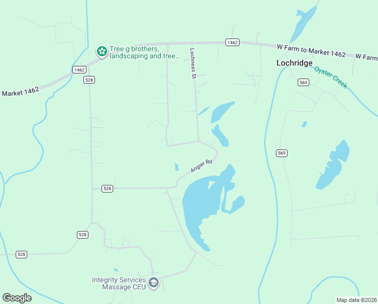 map of restaurants, bars, coffee shops, grocery stores, and more near 9803 Lake Drive in Rosharon