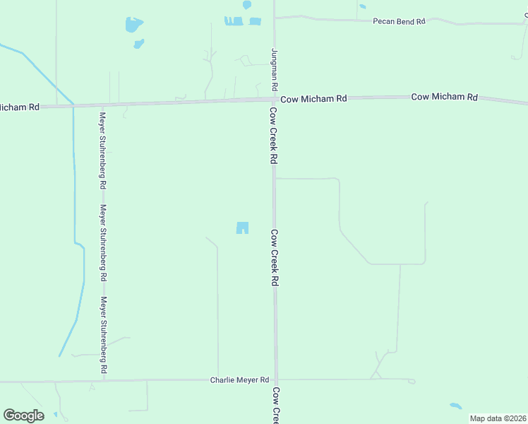 map of restaurants, bars, coffee shops, grocery stores, and more near 18402 Cow Creek Road in Damon