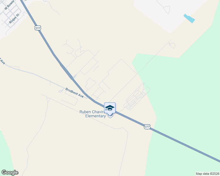 map of restaurants, bars, coffee shops, grocery stores, and more near 1006 Tesoro Pass in Del Rio