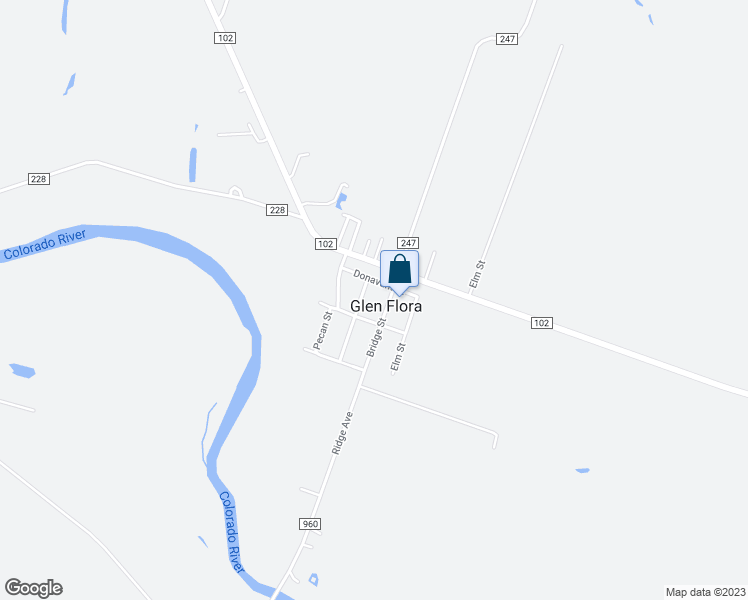 map of restaurants, bars, coffee shops, grocery stores, and more near in Glen Flora