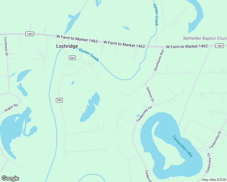 map of restaurants, bars, coffee shops, grocery stores, and more near 16519 Deerhaven Run in Rosharon