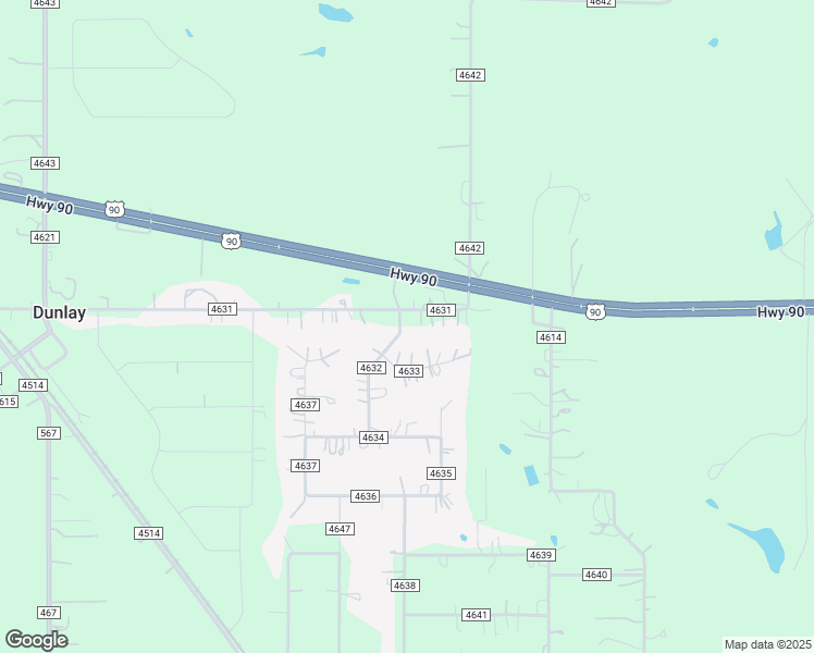 map of restaurants, bars, coffee shops, grocery stores, and more near 105 County Road 4633 in Hondo