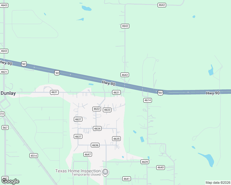 map of restaurants, bars, coffee shops, grocery stores, and more near 155-377 County Road 4631 in Hondo