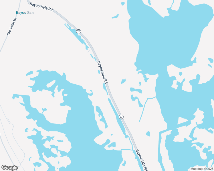 map of restaurants, bars, coffee shops, grocery stores, and more near Bayou Salle Road in Dulac