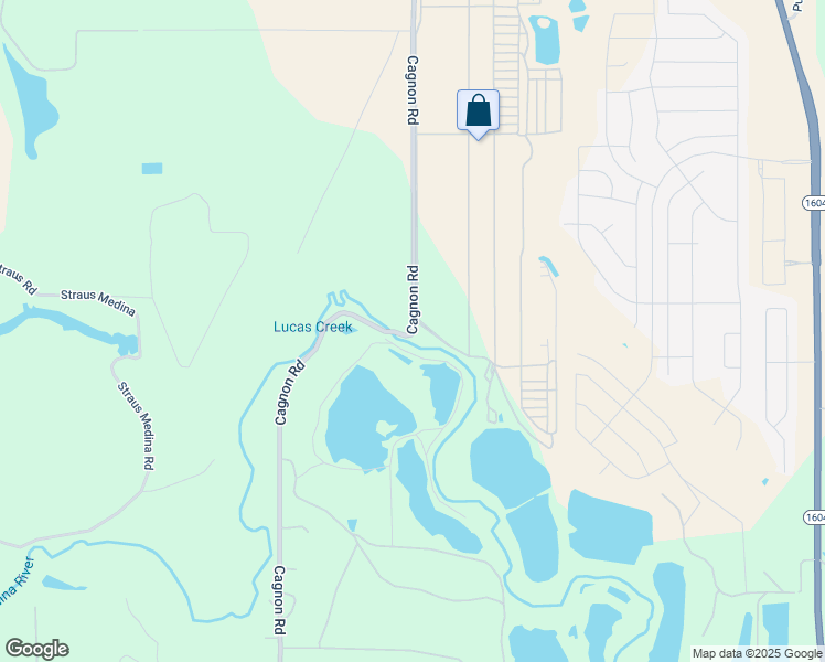 map of restaurants, bars, coffee shops, grocery stores, and more near 8127 Cagnon Road in San Antonio